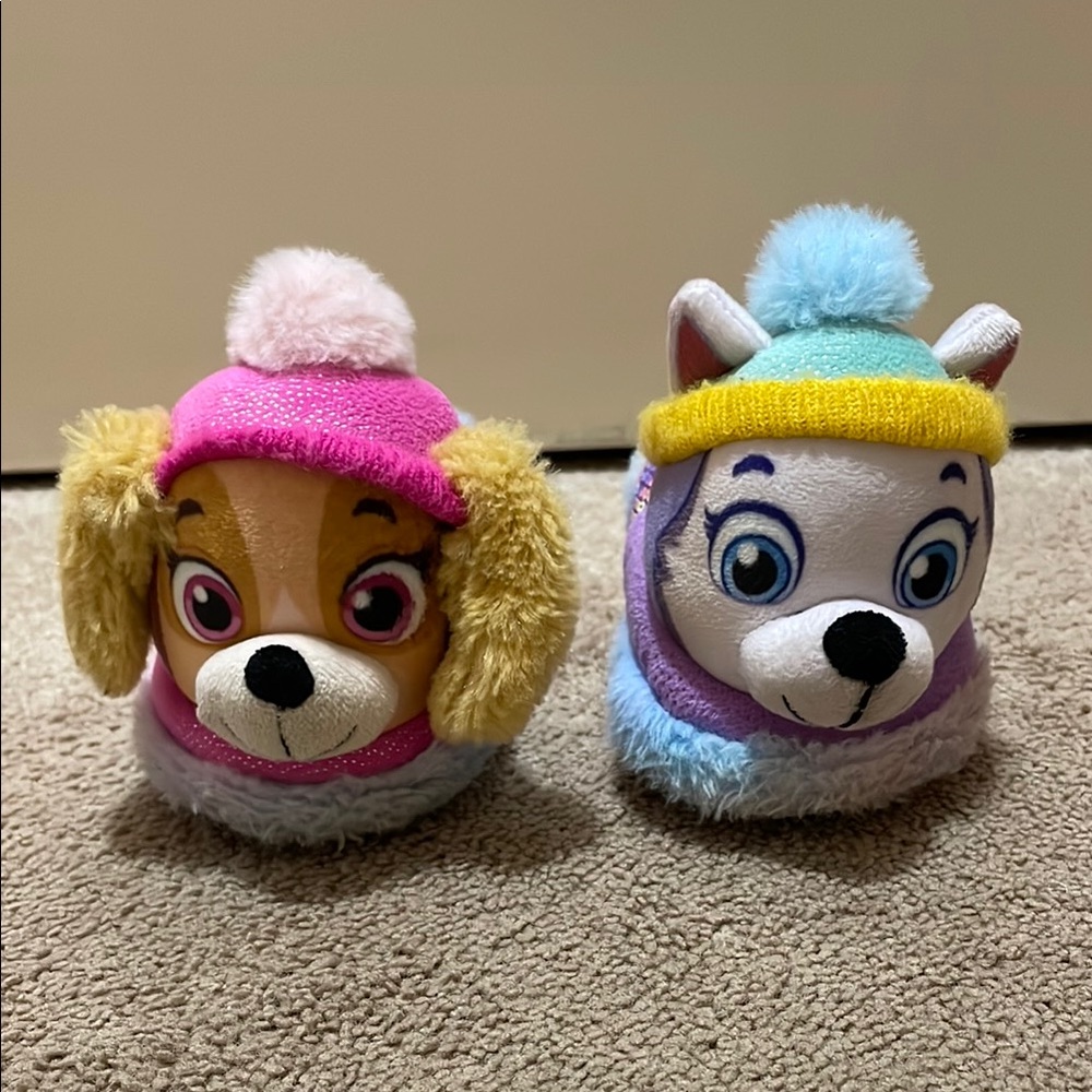 Paw Patrol Sky and Everest Kids Slippers